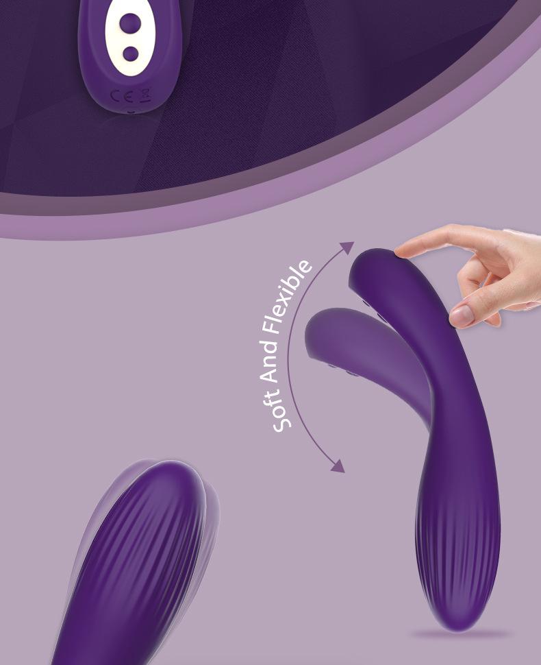 Soft single vibrator sex toy for women