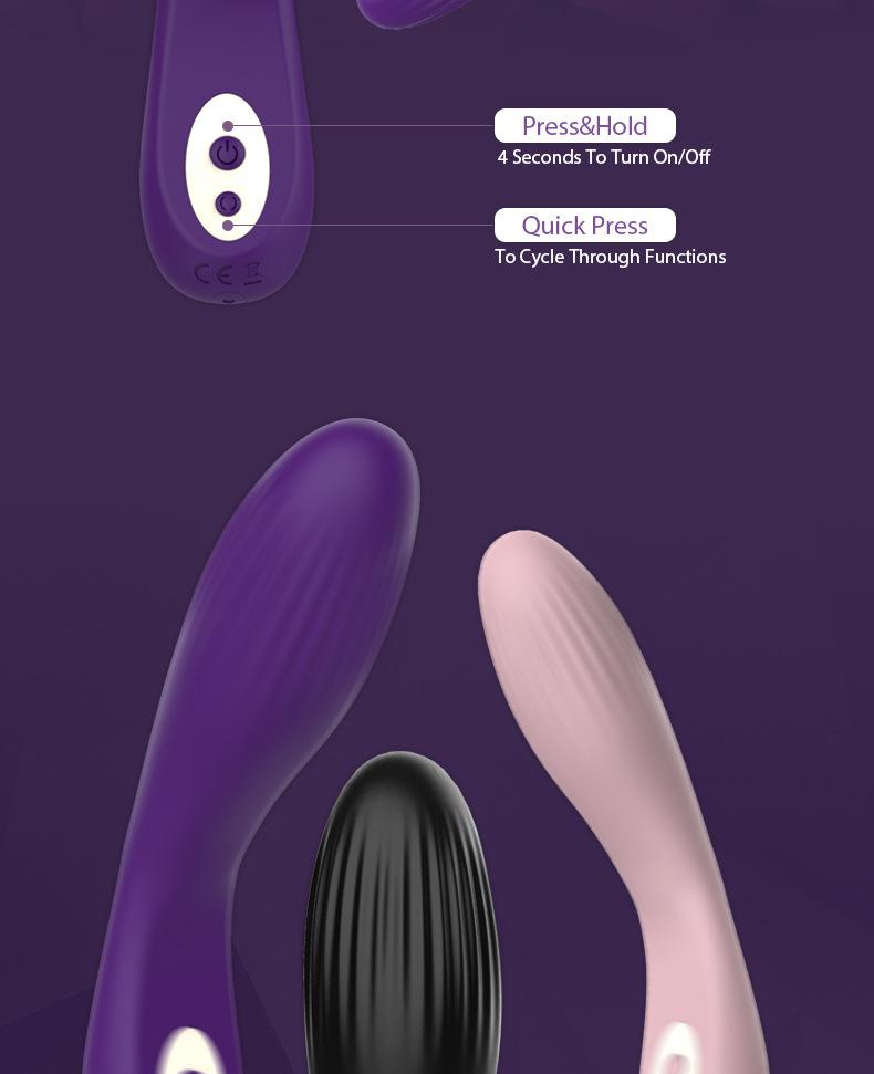 Soft single vibrator sex toy for women