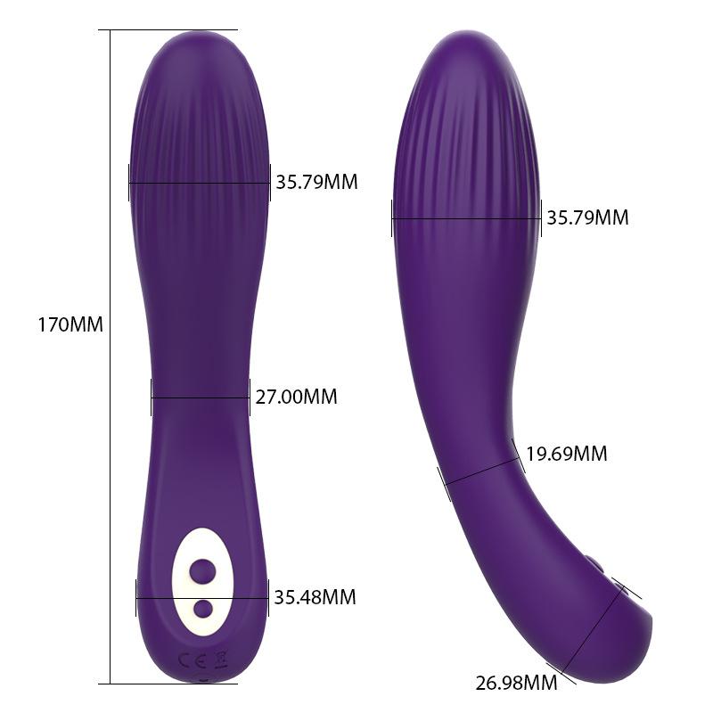 Soft single vibrator sex toy for women