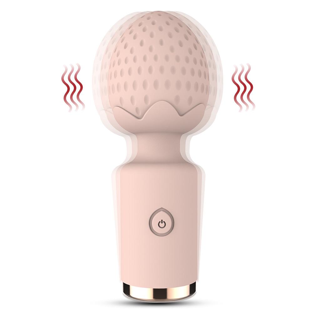 Strawberry AV10 frequency USB charging mini massager