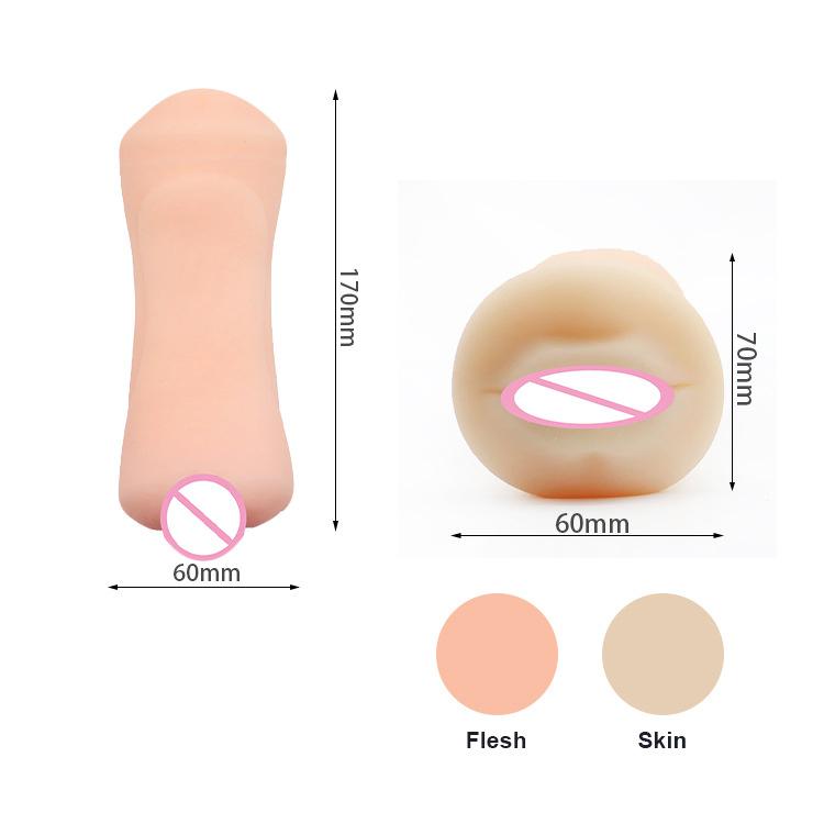 Super Soft Realistic (Vaginal & mouth) Stroker - Wl-P-1207