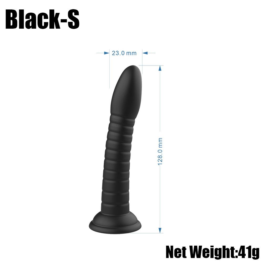 Threaded anal penis - black