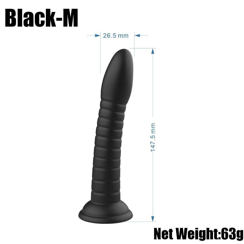 Threaded anal penis - black