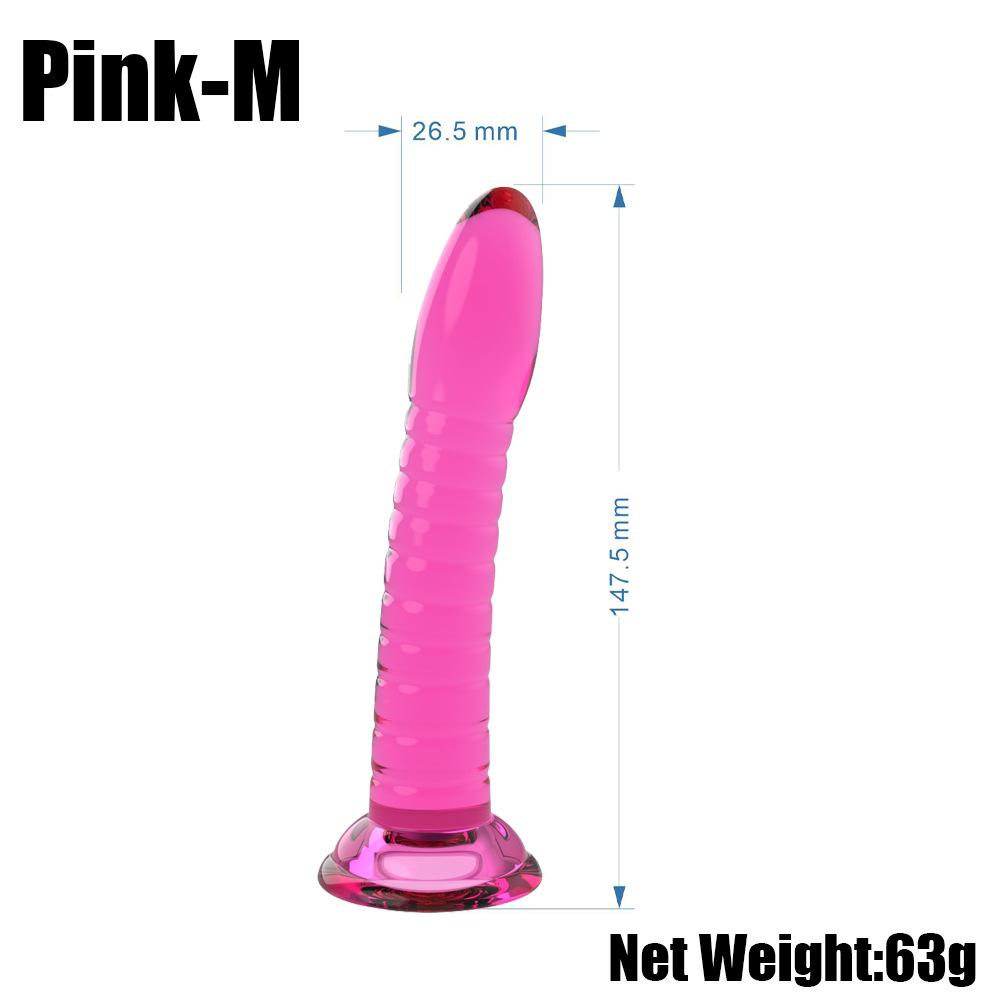 Threaded anal penis - pink