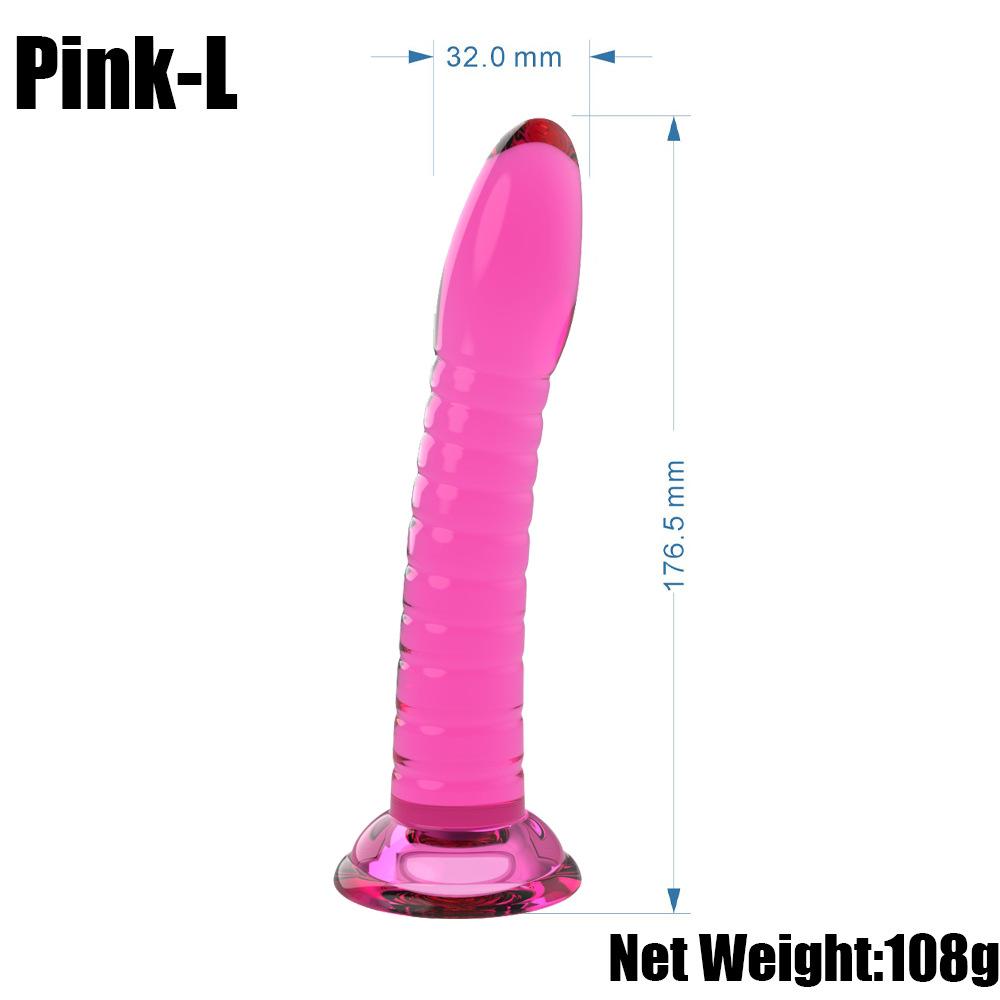 Threaded anal penis - pink
