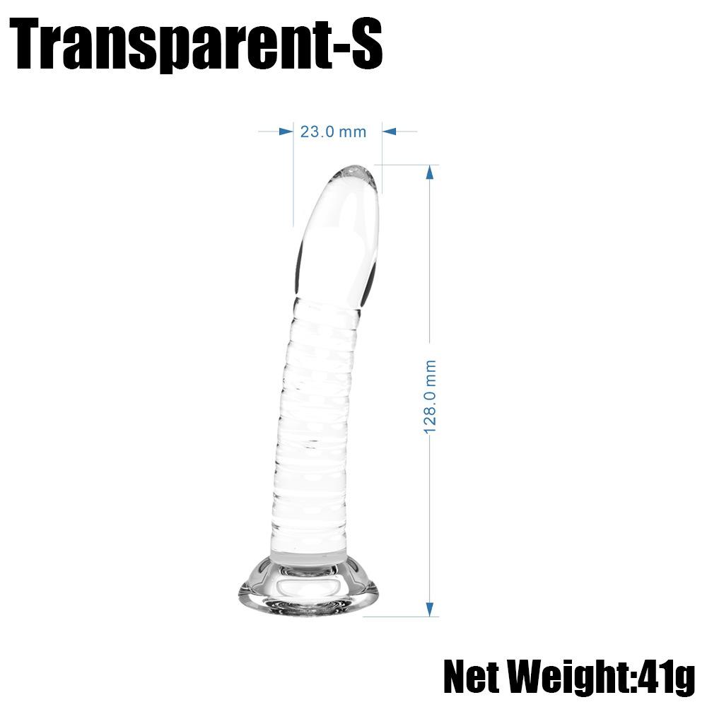 Threaded anal penis - transparent